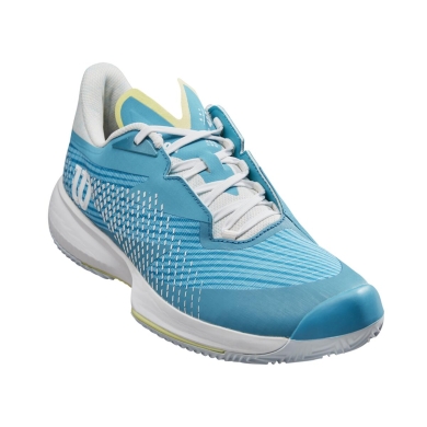 Wilson Tennis Shoes Kaos Swift 1.5 Eastern Clay/Sand Court/Lightweight Blue-Green Ladies